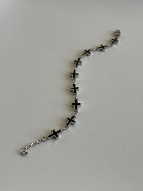 Crux Noir Bracelet